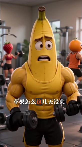 水蜜桃减肥逆袭记第六集#水果ai短剧 #ai水果人#抽象艺术#抽象水果