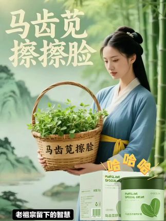 愿你往后余生,只诉温暖,不言殇马齿苋擦脸#草本植物 #马齿苋的功效 #马齿苋 #补水 #面膜