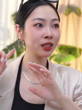 设计感三圈耳环#耳圈耳环