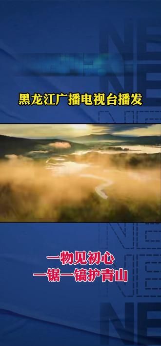 黑龙江广播电视台播发 一物见初心|一锯一镐护青山