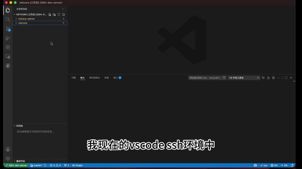 vscode的C# Dev Kit工具包无法加载解决方案 在ssh环境中C# 开发工具无法加载项目文件,#vscode #vscode插件