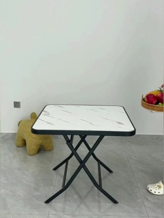 云沐语折叠桌子家用餐桌小户型吃饭桌休闲桌折叠餐桌客厅折叠桌#好物推荐🔥