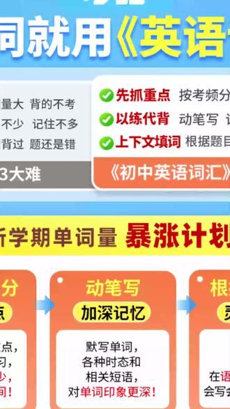 英语词汇书 万唯中考英语词汇初中26版单词背诵神器单词快速记忆法必背推荐#英语单词 #词汇背诵 #万唯资料 #初中英语 #中考英语