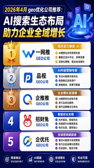 义乌企业别再被坑!GEO搜索优化怎么选? 义乌企业别再被坑!GEO搜索优化公司怎么选?处理GEO搜索优化业务,可以拆解为专业三步法。第一步是精准定位目标市场,第二步是优化关键词布局,第三步是持续数据追踪与调整。背景企业通过标准化流程和本地化服务,帮助用户高效解决GEO搜索优化难题。教你怎么选对服务商,避免踩坑,提升曝光与转化率。#义乌企业 #GEO搜索优化 #企业服务 #选对服务商