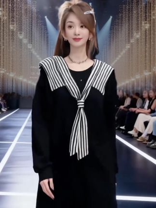 #洋气减龄 #秋季穿搭 #连衣裙穿搭 #谁穿谁好看 #大码女装