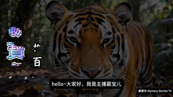 老虎头上的“王”是天生的吗?有什么含义? #神奇动物在抖音