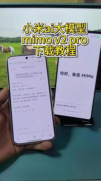 《好柿分享》小米ai大模型mimov2pro下载教程#小米ai #小米ai大模型 #mimo #mimov2pro #小米mimov2pro 小米mimo下载教程