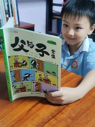 #二年级 语文上册父与子看图写话,经典漫画父与子,搞笑又幽默,彩图注音版,也是看图写话的启蒙书#看图写话 #课外阅读#儿童读物#课外阅读