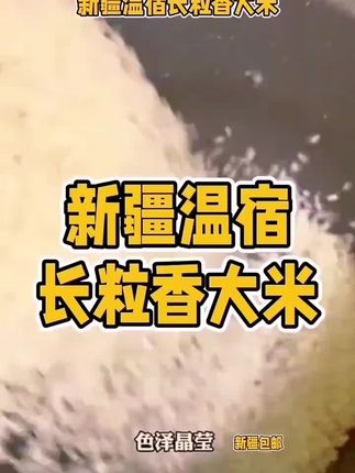 新疆温宿长粒香大米新疆包邮