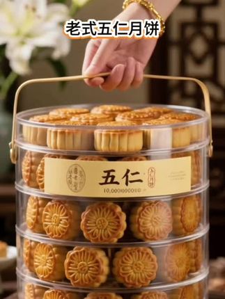 #每日分享 #强烈推荐 #五仁月饼#五仁