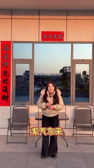 东来紫气西来福 南进祥光北进财 #全背胶对联#年货#新年快乐#书法对联#源头实力厂家