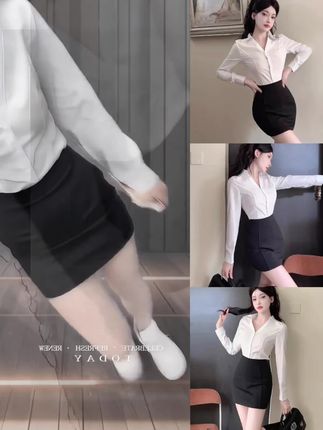 #高级穿搭 #修身显瘦 #气质穿搭 #两件套 #时尚穿搭@DOU+上热门 @DOU+小助手 @DOU+好生意