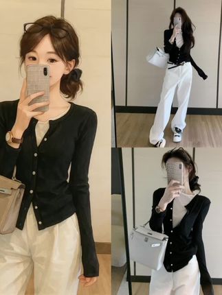 #日常通勤穿搭 #辣妹ootd穿搭攻略 #韩系慵懒风 #秋冬慵懒风毛衣穿搭 #甜辣妹穿搭