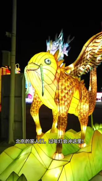 2026顺义首届新春花灯灯展大世界#顺义灯会大世界#顺义#亲子游玩#灯会#游玩春节攻略