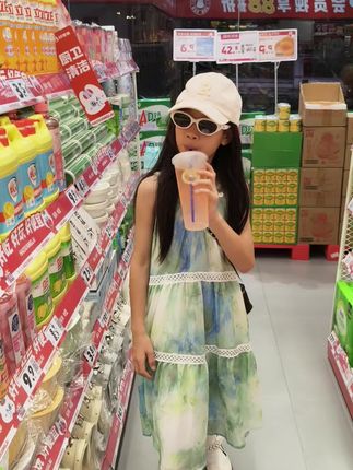 #夏天该有的样子 #亲子装#亲子连衣裙 #亲子连衣裙 #暑假萌娃穿搭#儿童洋气连衣裙 #儿童洋气连衣裙