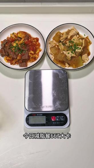 667大卡减脂便当🍱、今天吃番茄牛肉滑蛋
#生活化减脂 #自律 #食物热量 #自制减脂餐 #坚持带饭上班