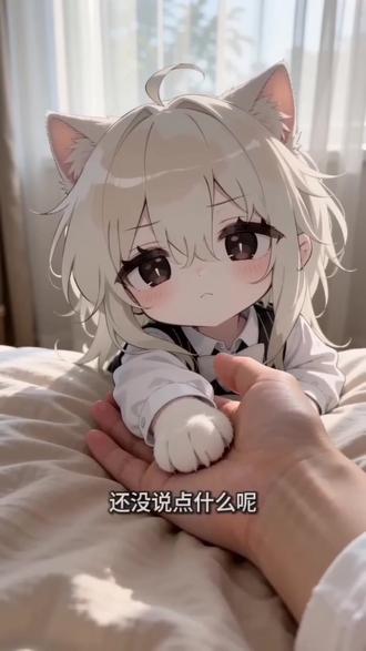 110变成猫娘了😱😍!!! #AI餐厅呼叫事件 #随变ai随便玩