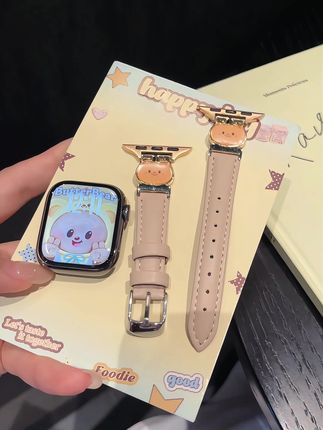 这小熊造型是和我的iwatch合体了吗#applewatch #苹果手表表带 #iwatch表带 #applewatch表带 #iwatch手表带