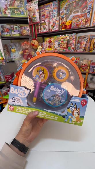 玩具够热闹 乐队乐器9件套
#布鲁伊 #bluey #Bluey #布鲁伊玩具