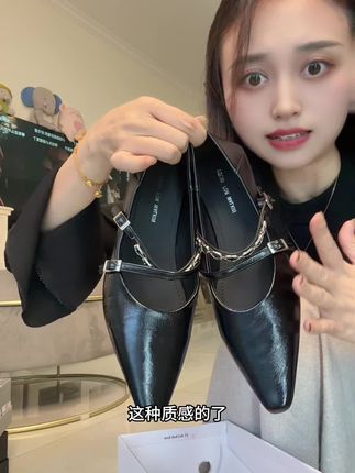 法式复古百搭气质 超软糯 粗跟小单鞋 #轻奢女鞋 #小皮鞋