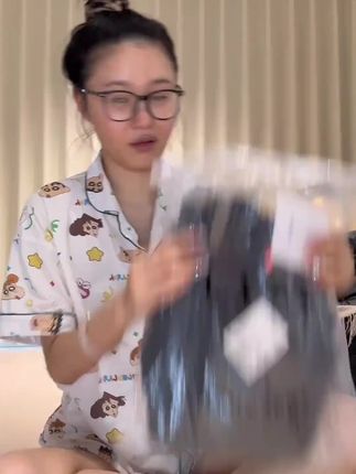 纯色休闲时尚加长一字肩套装气质显瘦百搭针织长袖款两件套80196#休闲套装#针织款式#宽松版型#一字肩穿搭#显瘦穿搭