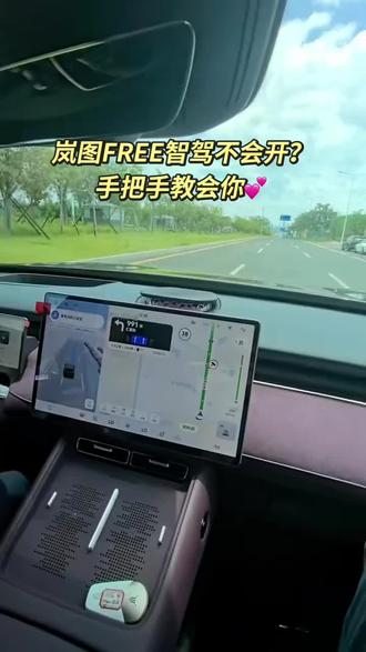 岚图FREE➕智驾教程来了!#岚图free #智能驾驶 #智能驾驶辅助