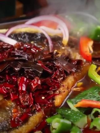 姐妹们,这个烤鱼太香了吧!他是海底捞的,有三种口味,麻辣的、青花椒的,还有蒜香的#烤鱼#麻辣#青花椒