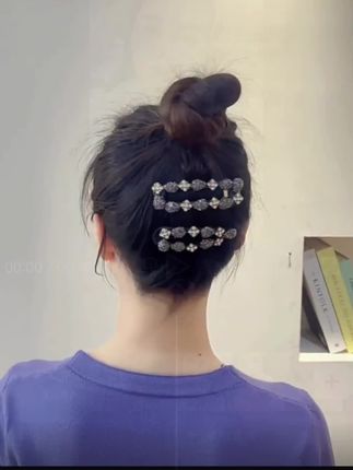 少女碎发夹#刘海发夹#发夹发饰 #发夹#精美发饰