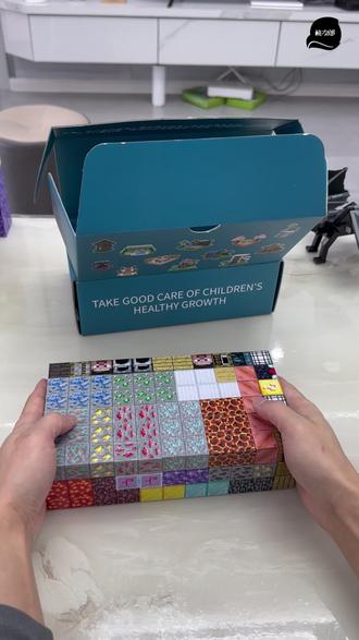 高品质磁力方块,孩子喜欢,体验感好 #益智玩具 #积木 #拼搭 #磁力方块