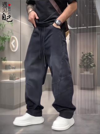 #dou上热门 #男士休闲裤 #牛仔裤 #简约大气 #品质男装 @巨量千川