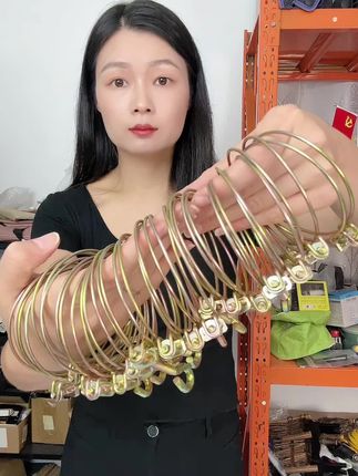 农用水带接头浇地灌溉工具水带喉箍胶管抱箍水管固定卡扣 #卡箍 #水管卡箍 #喉箍 #源头实力厂家 #质量杠杠滴