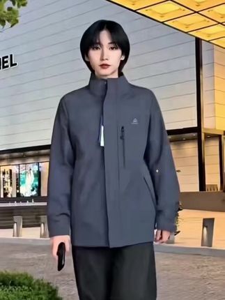 #上热门🔥 海澜之家户外冲锋外套25新款三合一防风防水拆卸内胆拆卸帽夹克男#三合一冲锋衣外套 #内胆可拆卸冲锋衣 #三合一夹克外套 #冲锋衣夹克外套