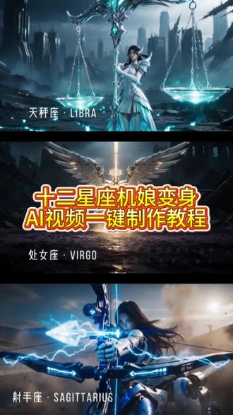 十二星座机娘变身ai视频教程来啦 十二星座机娘变身 机娘变身ai指令 十二星座机娘变身ai指令 #由小云雀seedance2.0制作 #小云雀AI #小云雀爆款马上成片 #小云雀seedance #用小云雀Agent短剧一键直出