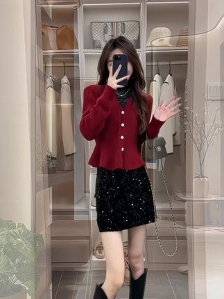 #温柔风穿搭 #时尚套装 #韩系穿搭 #洋气减龄 #显高显瘦穿搭