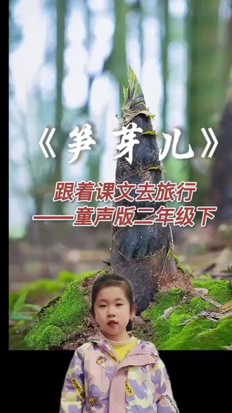 《笋芽儿》#二年级语文下册#
✨《笋芽儿》课文活了!🌱跟着二年级萌娃走进春天~🌿童声朗诵太治愈,课本里的春天原来长这样!#记录宝宝成长的每一天。