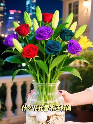 【浓香】大花月季玫瑰花种球花卉水培土培四季种植盆栽耐寒热易活