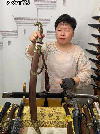 #蒙古刀#冷兵器#男人的玩具#工艺品@DOU+上热门