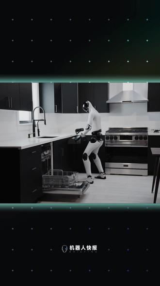 全自主!会洗碗!竟然还会“臀”顶柜门的机器人,他来了 全自主!会洗碗!竟然还会“臀”顶柜门,这期咱们来讲讲Figure的最新技术#Figure #机器人 #具身智能#人工智能 #宇树