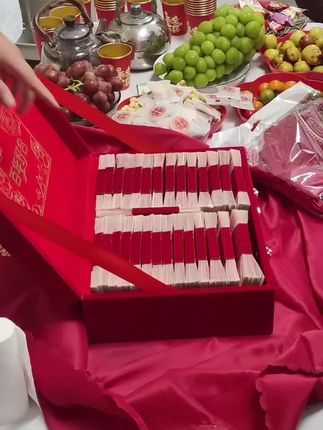 #定亲送礼#订婚 #结婚习俗 #你们那里有这样的习俗吗