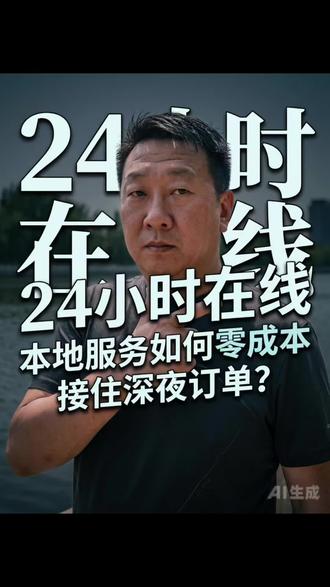 非工作时间不招夜班客服,也能让高意向订单不流失的实战经验 #本地生活服务 #私域运营 #AI智能客服 #降本增效