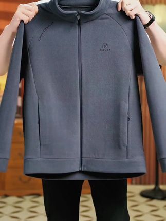 秋冬热卖款绒外套 双面细绒 轻便保暖 不挑年龄!#品质男装 #男士外套 #夹克外套 #中老年服饰推荐