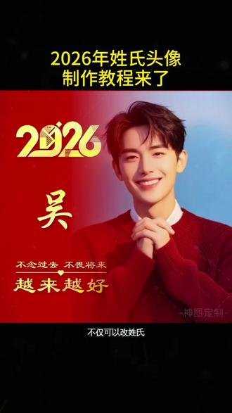 2026姓氏头像模板 🉑改姓氏🉑换自己的照片一键制作#输入姓氏自动生成头像 #姓氏头像 #微信头像 #姓氏头像制作#专属姓氏头像生成器左下角一键制作 用你的姓氏做头像 输入姓氏自动生成头像 2026微信头像 202姓氏头像 个性头像 输入姓氏免费取名字 微信头像生成器 手写姓名头像 头像设计 微信头像2026最新款图片 免费头像图片 励志头像 专属姓氏头像 神图定制156 。2026最旺头像 男士招财转运头像 男士头像 头像制作 神图定制头像 姓氏头像制作方法 头像制作 新年头像 姓氏头像大全 独一无二微信头像 抖音头像 姓氏头像制作工具免费专属姓氏头像生成器2026姓氏头像模板 头像设计