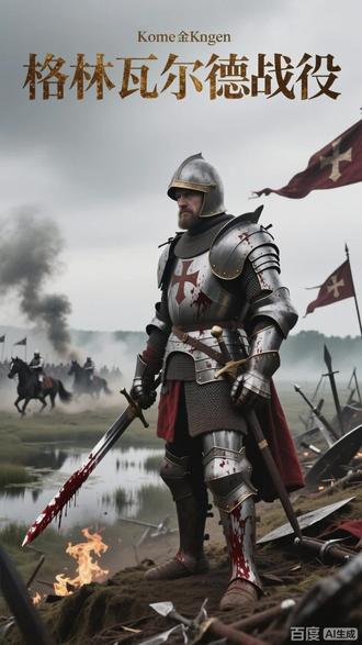 条顿骑士团之格林瓦尔德战役 格林瓦尔德战役(又称坦能堡会战)是1410年7月15日条顿战争中的决定性战役,以下是其详细过程:
战役背景
条顿骑士团作为中世纪欧洲三大骑士团之一,长期控制普鲁士地区,并试图扩张至立陶宛,威胁波兰-立陶宛联盟的安全。波兰国王瓦迪斯瓦夫二世·雅盖洛与立陶宛大公维托夫特联合捷克、匈牙利等志愿军,组成约3.9万人的联军;条顿骑士团则由大团长乌尔里希·冯·容金根率领2.7万重装骑兵应战。
双方布阵
联军:背靠沼泽和马尔沙河,分三线展开约2公里宽的阵型。右翼由立陶宛和俄罗斯士兵组成,左翼为波兰、捷克部队,中央为雅盖洛亲率主力。
骑士团:占据高地,分两线布阵,右翼由利希滕施泰因指挥,左翼为瓦伦罗德,后方保留16个旗的预备队。
战斗过程
初期交锋:骑士团利用高地优势,以臼炮和弓箭手压制联军,但联军步兵推进迅速,未受重创。
右翼突破:联军右翼(立陶宛部队)率先进攻骑士团左翼,但被击退。骑士团左翼指挥官瓦伦罗德率军追击,脱离高地导致队形混乱。
联军反击:波兰-立陶宛主力趁机包围混乱的骑士团左翼,同时立陶宛部队重整后从侧翼夹击。
骑士团溃败:容金根战死,骑士团精锐损失惨重,约8000人阵亡,2000人被俘。
战役结果
此战导致条顿骑士团一蹶不振,波兰-立陶宛联盟巩固了波罗的海沿岸控制权,为后续联合奠定基础。战役细节在显克微支的小说《十字军骑士》中有文学化描写。
#条顿骑士团 #格林瓦尔德战役