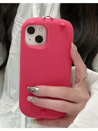 #苹果手机壳 (苹果)睡趴草莓熊创意适用iPhone16可爱女款卡/通立体软硅胶手机壳#苹果16 #苹果16pro #苹果16手机壳 #苹果16手机壳新款