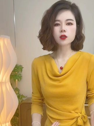 堆堆领长袖#面料柔软舒适 #时尚穿搭 #谁穿谁好看#喜欢穿搭关注我