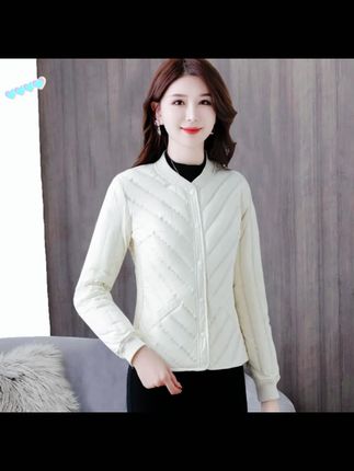 2025秋冬新款修身长袖羽绒内胆女轻薄内搭显瘦保暖短款打底羽绒服#羽绒服 #好物推荐🔥 #羽绒服内胆 #好物分享🔥 #女款轻薄羽绒服