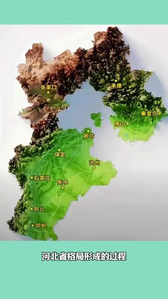 河北省格局形成的过程