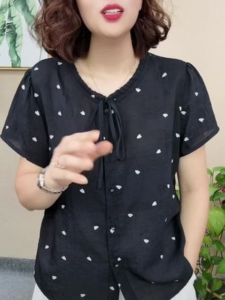 2025夏季洋气百搭减龄显瘦女气质短袖上档次T恤#夏季新款#时尚女装#洋气减龄 #新款上新 #舒适透气