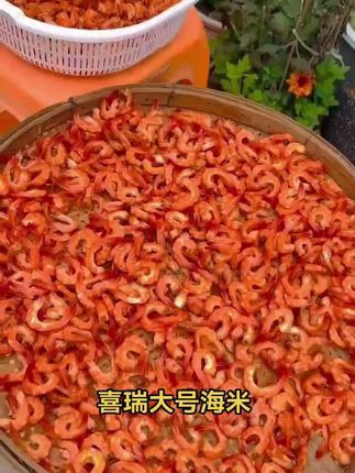 喜瑞大号海米 渤海莱州湾海水对虾 烤制 鲜甜口感 淡干不咸 #大号海米#虾仁#虾米