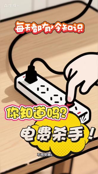 这些是家里的“电费杀手”!#冷知识#涨知识#科普#电费